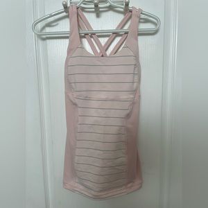 Lulu lemon work out tank with built in bra size XSmall